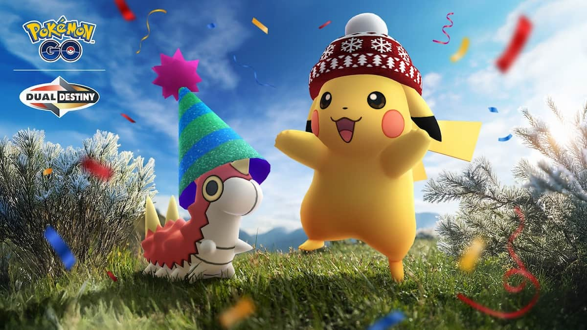 Pokemon Go New Year's 2025 celebration event