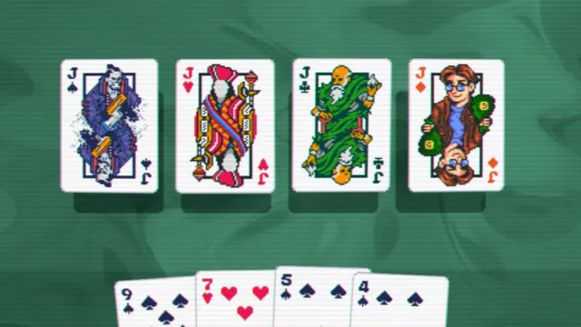 Four of a Kind hand in Balatro