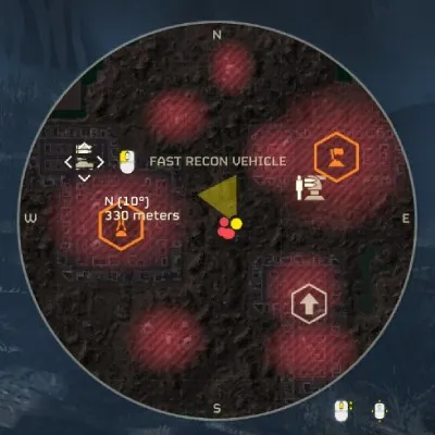 FRV marker in Helldivers 2