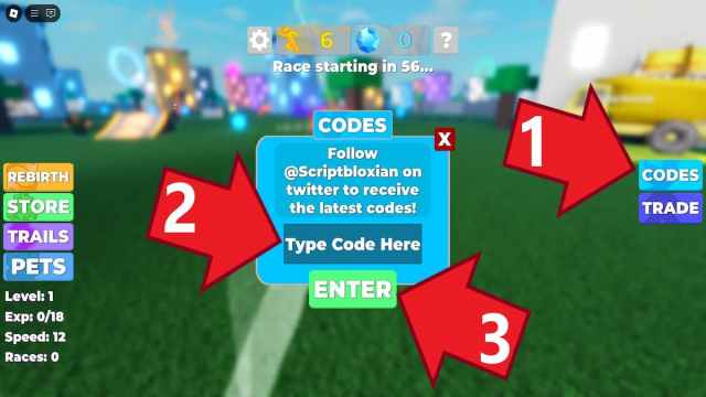 How to redeem Legends of Speed codes