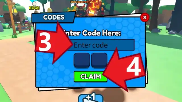 Screenshot of the Codes section