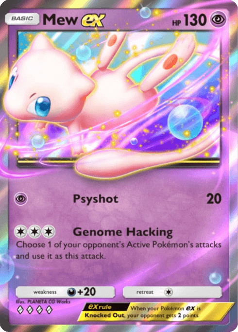 Mew ex Pokémon TCG Pocket card.