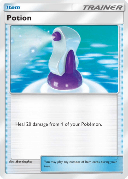 Potion Pokémon TCG Pocket card.