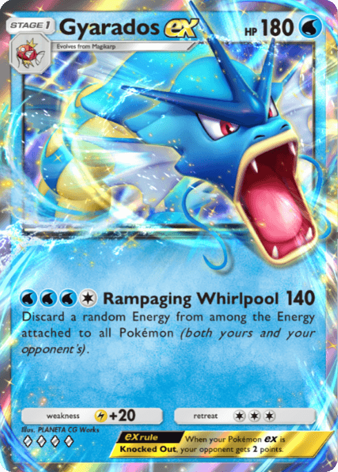 Gyarados ex Pokémon TCG Pocket card.