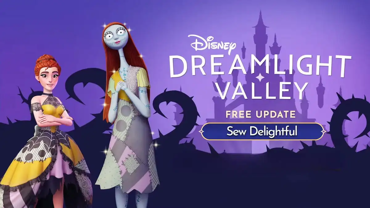 Disney Dreamlight Valley Sew Delightful update patch notes: Sally, Floating Islands, Frost and Fairies Star Path, and more