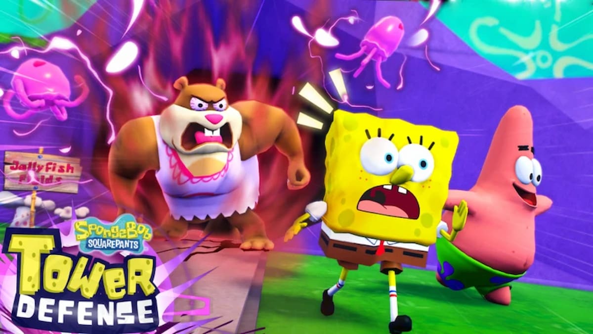 SpongeBob Tower Defense Promo Image