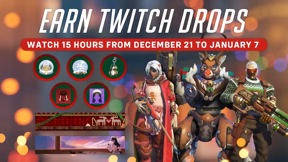 How to get Overwatch 2 Winter Wonderland 2024 Twitch Drops All rewards