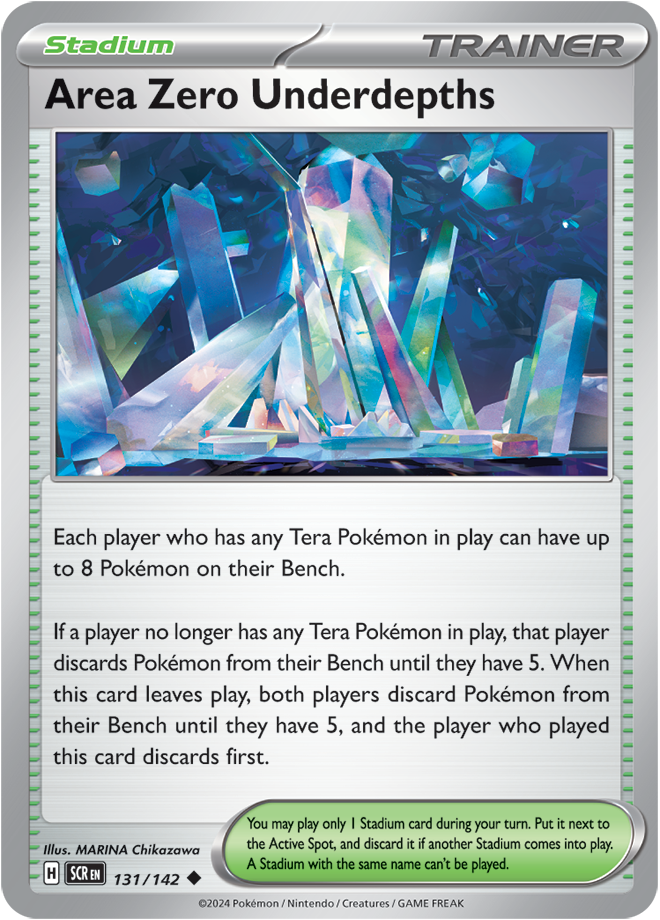 Area Zero Underdepths Pokémon card.