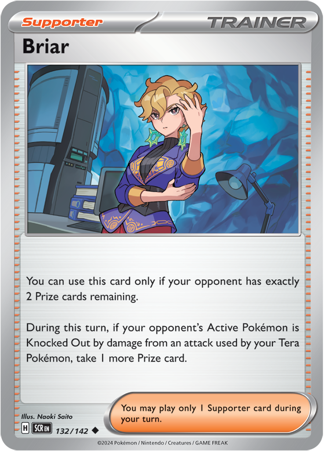 Briar Pokémon card.