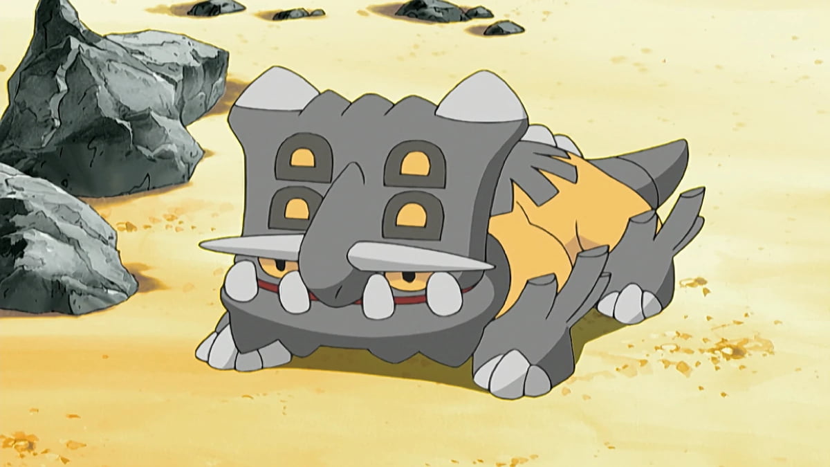 Bastiodon in the Pokemon anime.