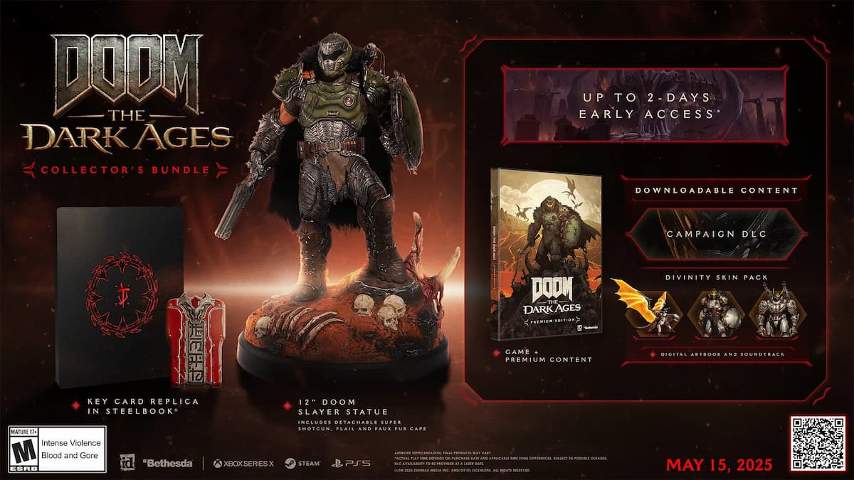 DOOM the Dark ages collector's Edition