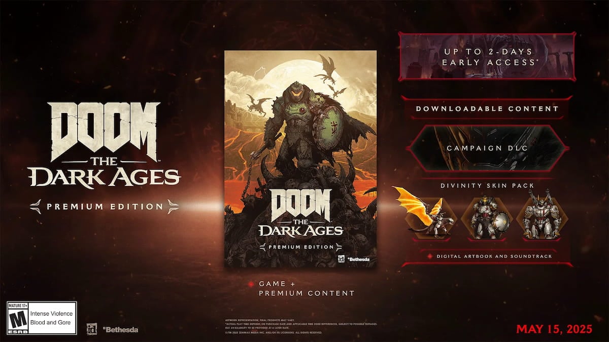 DOOM The Dark Ages Premium edition