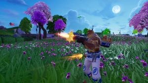 Fortnite Doughberman Found Story Quest Fighting Gun