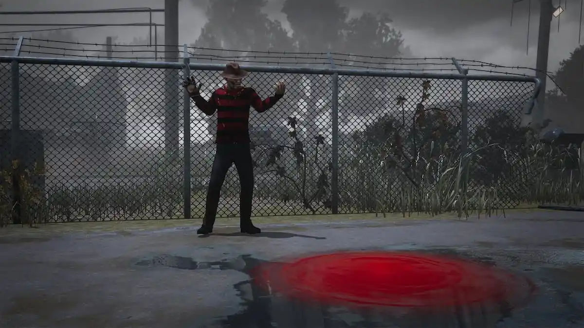 Freddy Krueger starting a Dead by Daylight Match