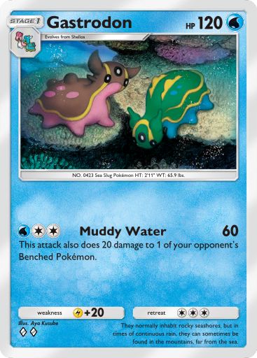 Gastrodon from Space-Time Smackdown in Pokemon TCG Pocket