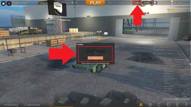 How to redeem Cursed Tank Simulator codes