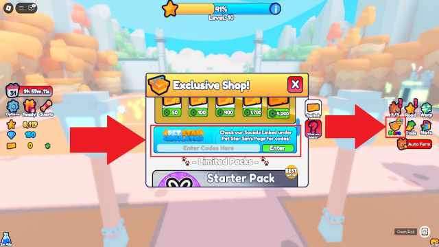 How to redeem Pet Star Simulator codes