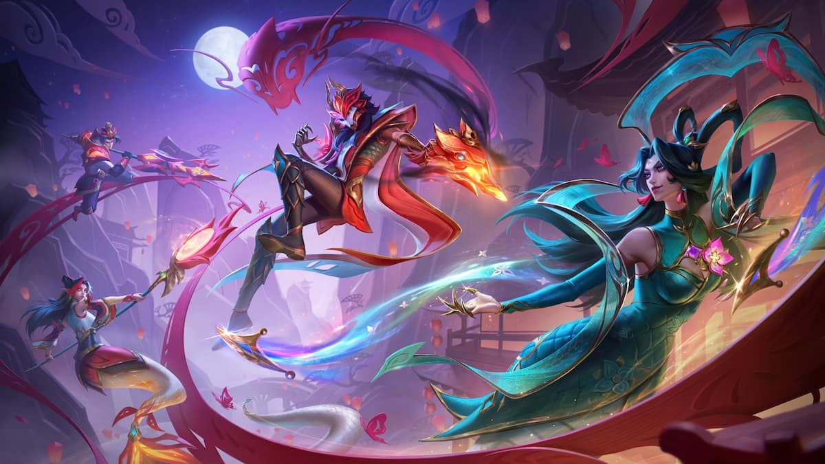 All skins for LoL’s 2025 Lunar Revel event