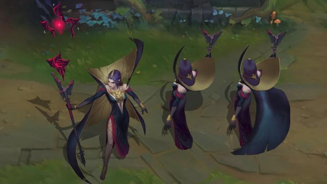 Picture showing a first look at LeBlanc visual update in League of Legends.