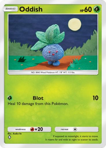 Oddish from Space-Time Smackdown in Pokemon TCG Pocket