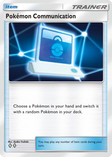 Pokemon Communication from Space-Time Smackdown in Pokemon TCG Pocket