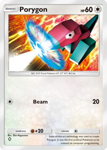 Porygon from Space-Time Smackdown in Pokemon TCG Pocket