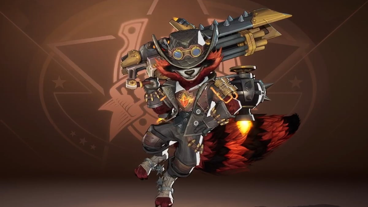 Rocket Raccoon's Bounty Hunter costume in Marvel Rivals