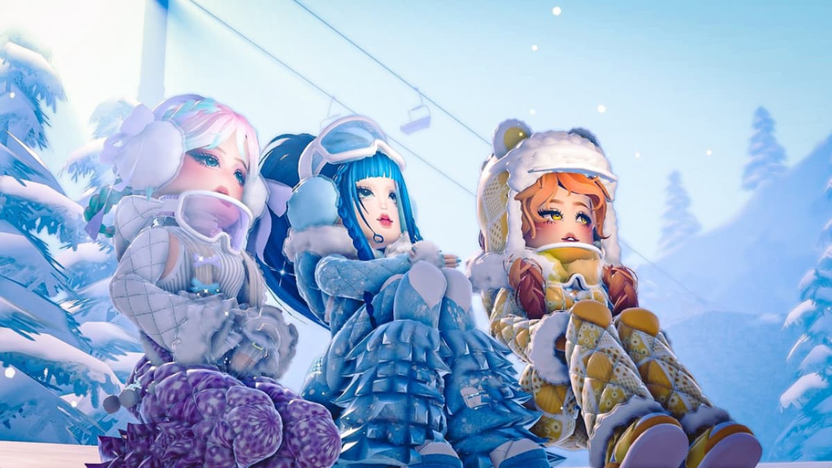 Picture showing girls sitting in winter attire to celebrate Everfriend event in Royal High.