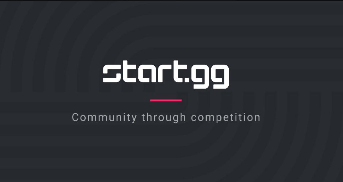 Start.gg banner screen