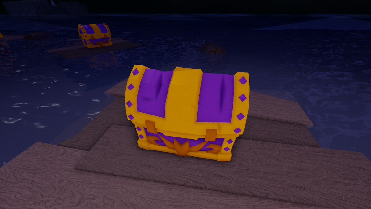 Picture showing the Sunken Treasure Chests in Roblox's Fisch.