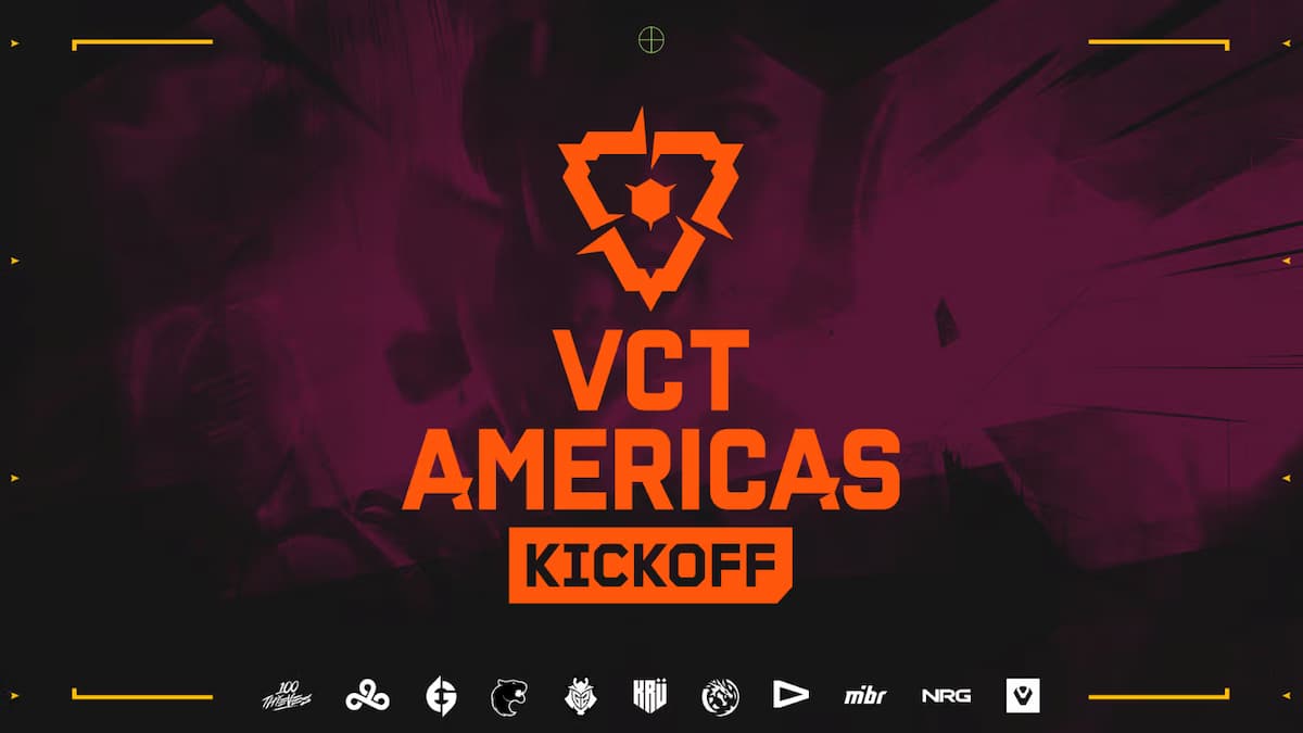 VCT Americas 2025 Kickoff poster