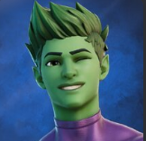 Beast Boy in Fortnite.