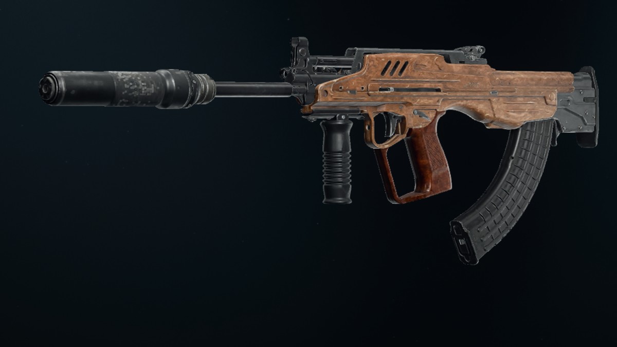 Cypher 091 with attachments in the gunsmith preview section of Black Ops 6