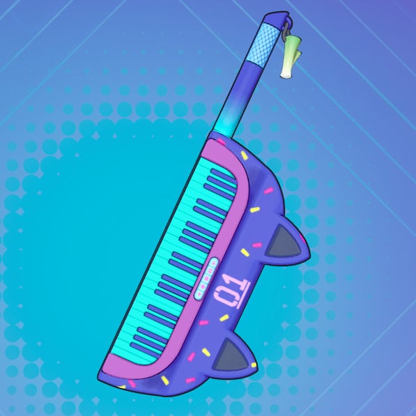 Brite Miku Keytar in Fortnite.