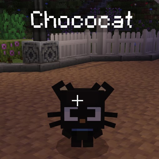 Chococat in Hello Kitty and Friends Minecraft DLC.