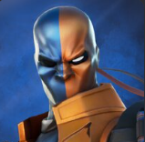 Deathstroke in Fortnite.