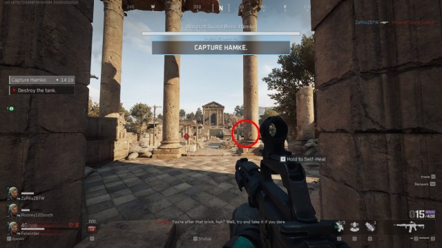 Fourth crate location in Operation Serpentine in Delta Force