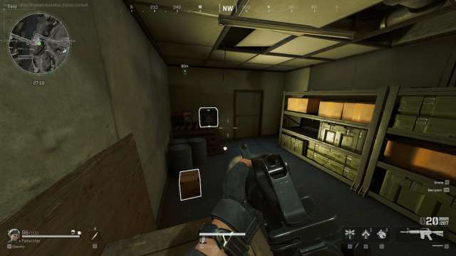 Supply crate in Zero Dam underground in Delta Force