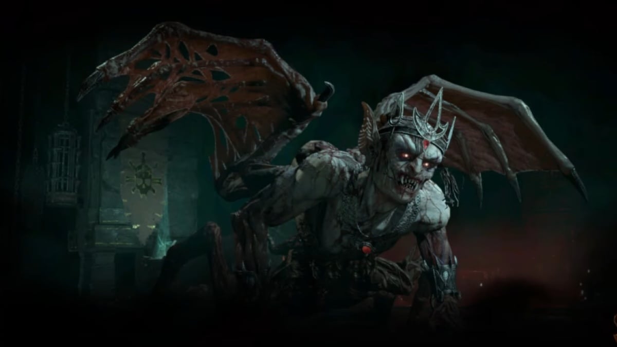 Diablo 4 Lord Zir vampire gargoyle boss that drops kessime's legacy