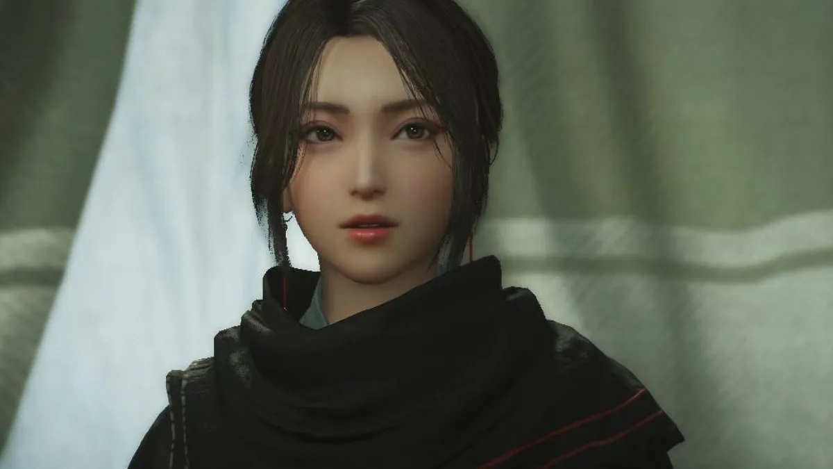 Dynasty Warriors Origins Zhuhe ally character female close up