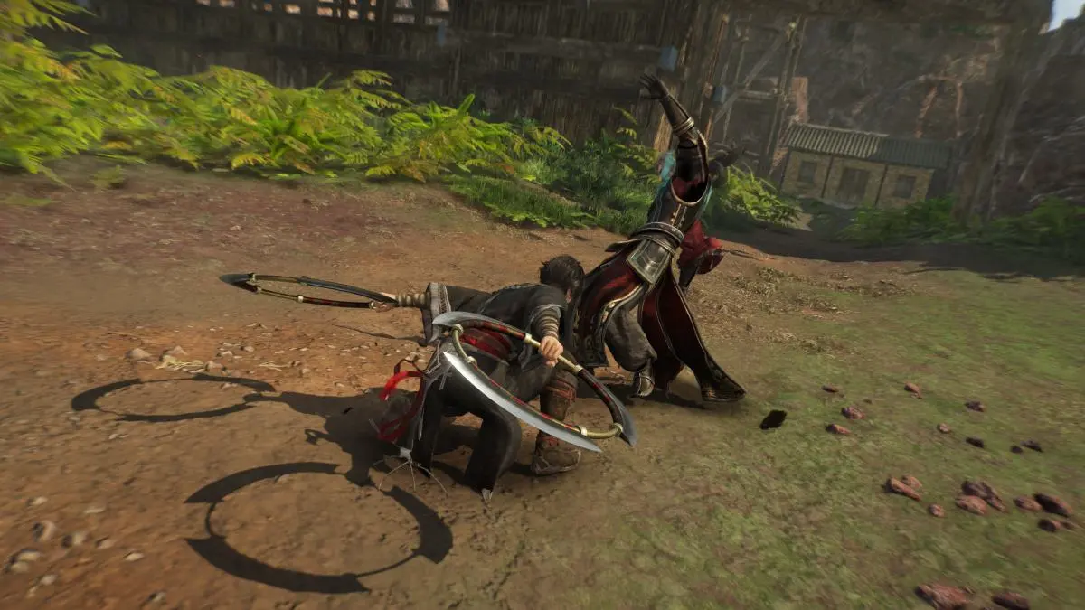 Dynasty Warrior Origins wheel weapon execution on enemy animation