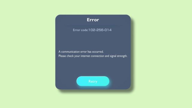 Error code pop up in Pokémon TCG Pocket on a green background.