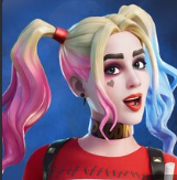 Harley Quinn in Fortnite.