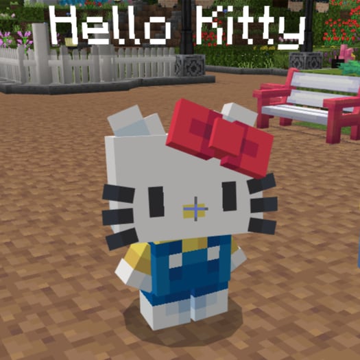 Hello Kitty in Minecraft