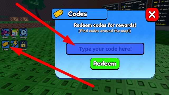 How to redeem Spider Army codes