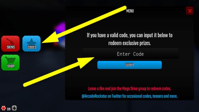 How to redeem Spindown codes