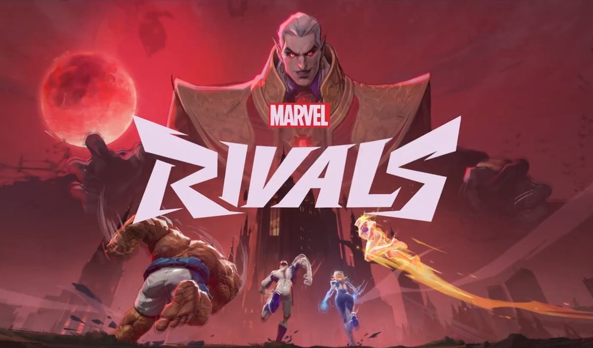 Marvel Rivals Eternal Night art Fantastic Four vs. Dracula