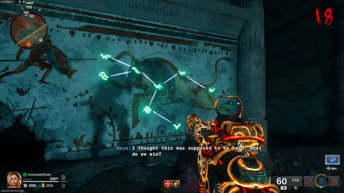 How to complete the Bull mural in The Tomb in BO6 Zombies