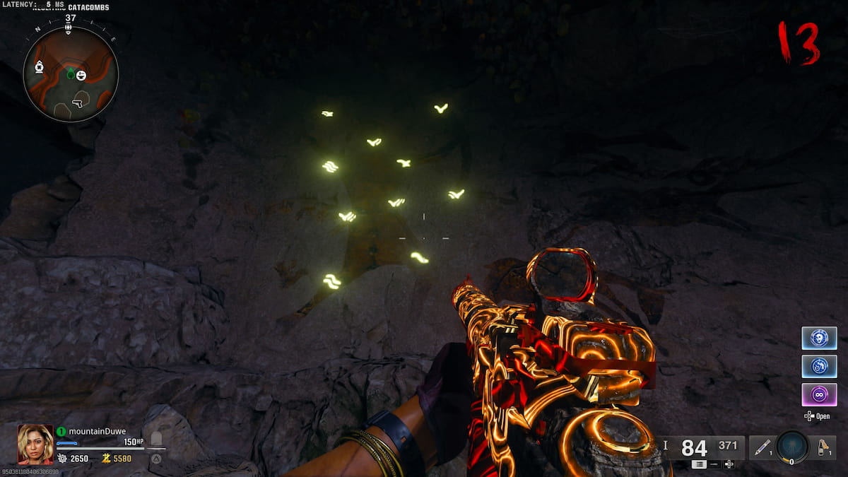 Bo6 Zombies The Tomb Hunter puzzle