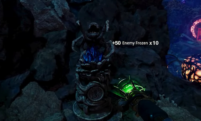 Vermin Statue in BO6 Zombies The Tomb map